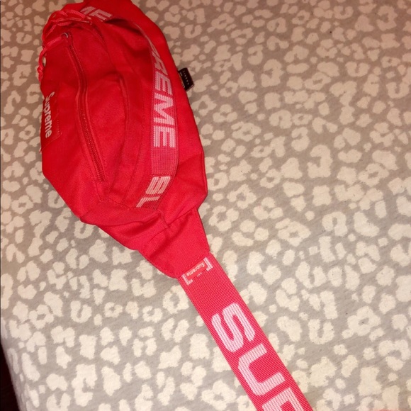 Supreme Bags Red Supreme Fanny Pack Poshmark